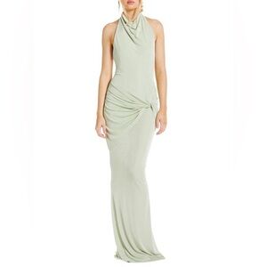Katie May Leyla Sage Green gown